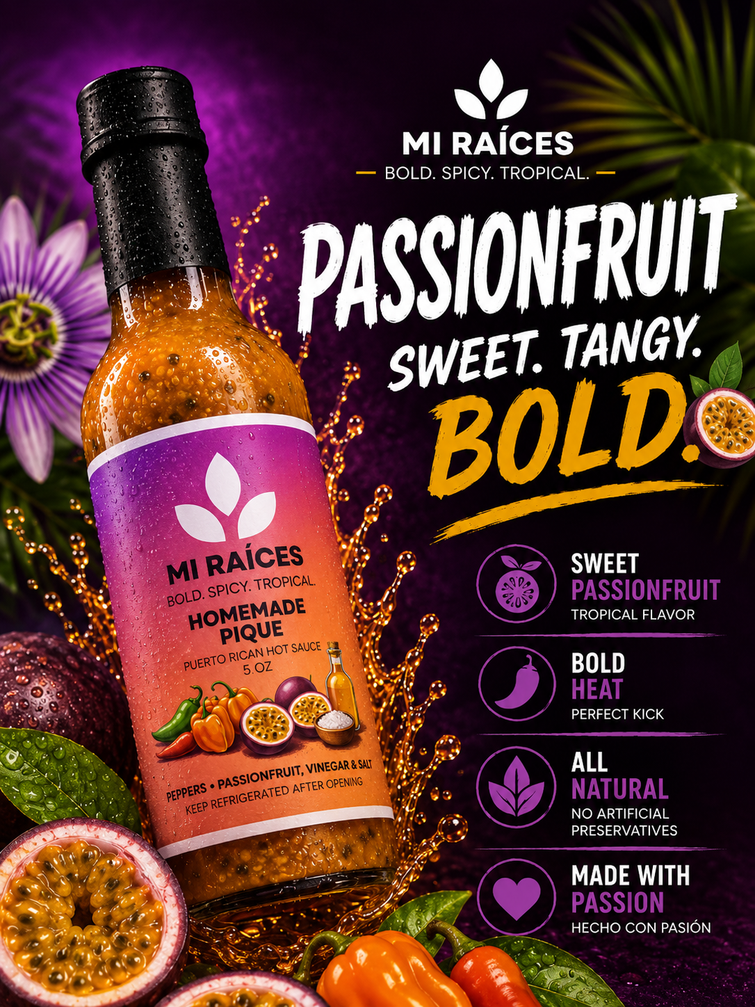 Passion Fruit / Parcha Piqué